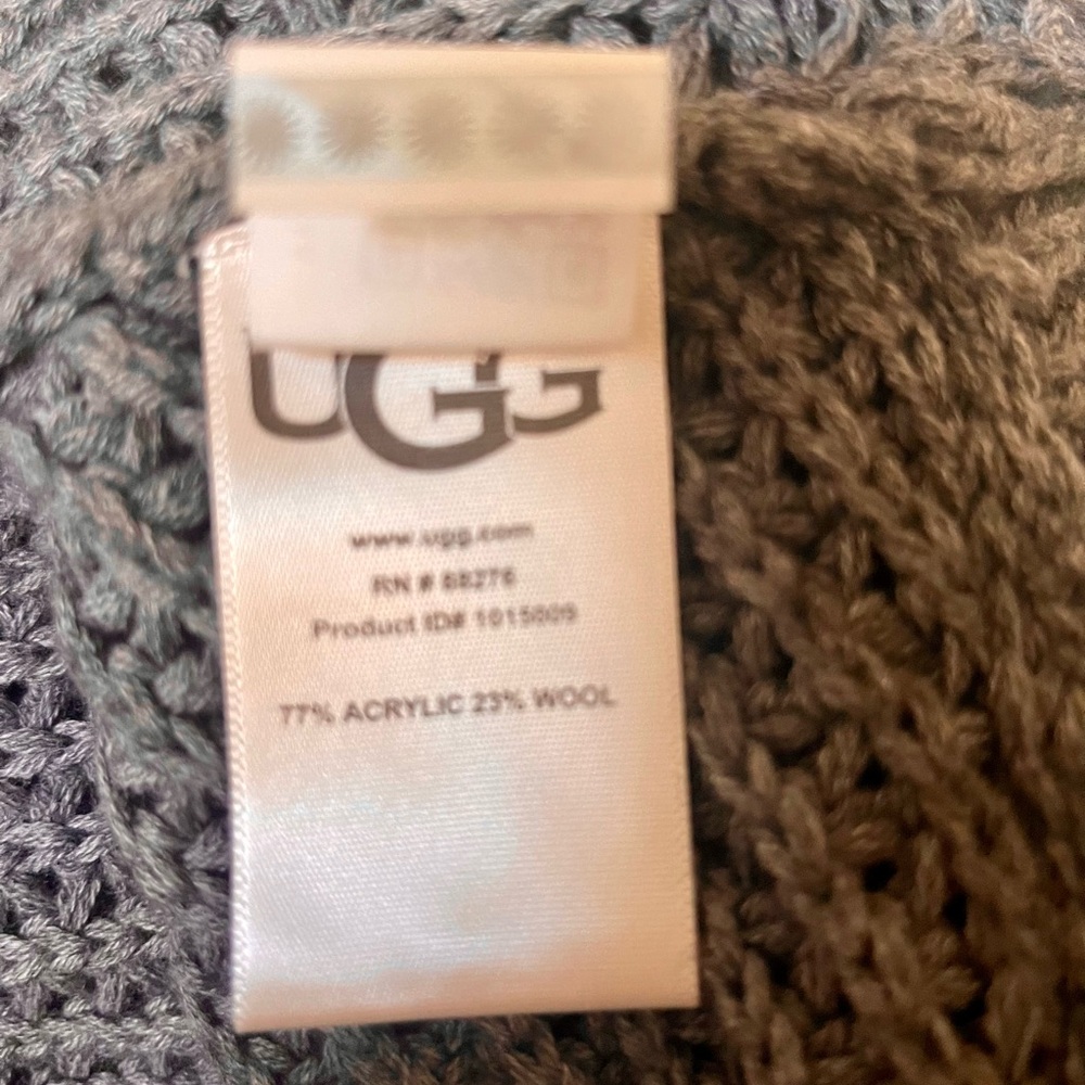 Ugg Maribeth Button Down Charcoal Heather Knit Ca… - image 5